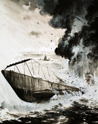 A kísértetjárta U-Boat 65 alkotó: English School