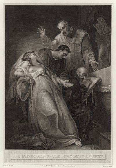 A kenti szentlány álszentsége alkotó: English School