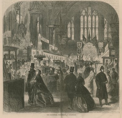 Ipari kiállítás a londoni Guildhallban alkotó: English School