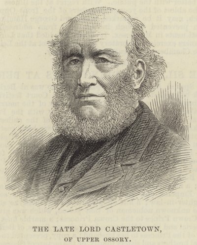 A néhai Lord Castletown, Upper Ossory (metszet) alkotó: English School