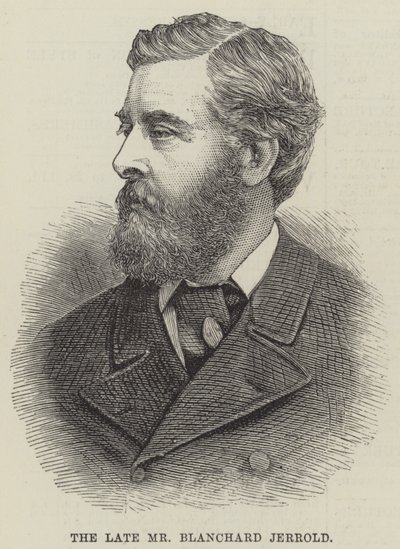 A néhai Blanchard Jerrold (metszet) alkotó: English School