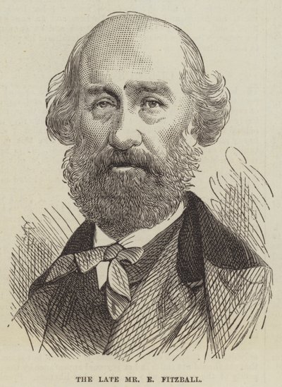 A néhai Mr. E. Fitzball (metszet) alkotó: English School