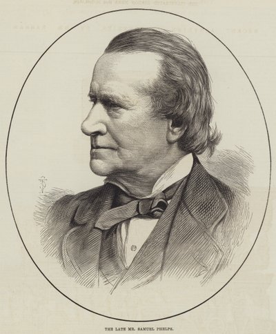 A néhai Samuel Phelps úr (metszet) alkotó: English School