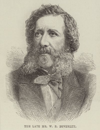 A néhai Mr. W. R. Beverley (metszet) alkotó: English School