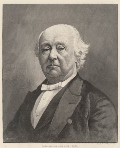 A néhai Jowett professzor, a balliol mestere (metszet) alkotó: English School