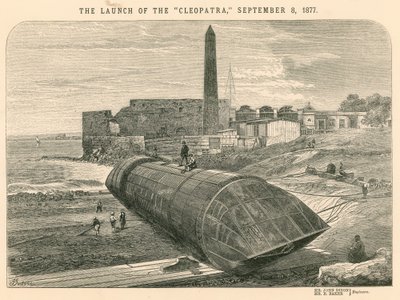 A Kleopátra felbocsátása, 1877. szeptember 8 alkotó: English School