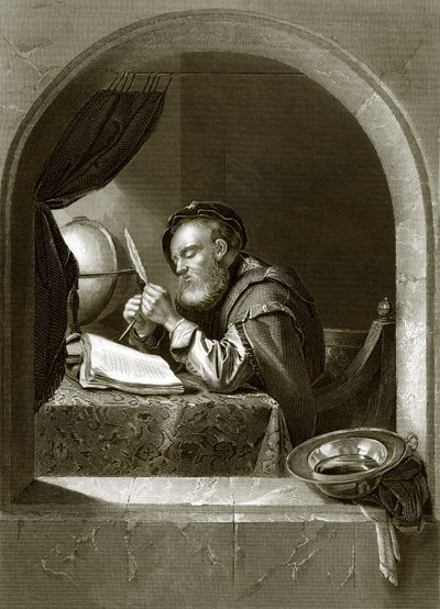 A betűk embere alkotó: English School