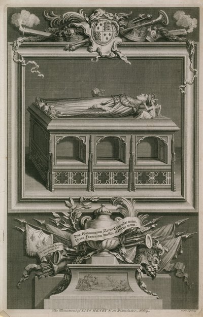 V. Henrik emlékműve alkotó: English School