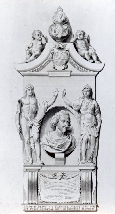 Sir Robert Ayton emlékműve, 1798 alkotó: English School