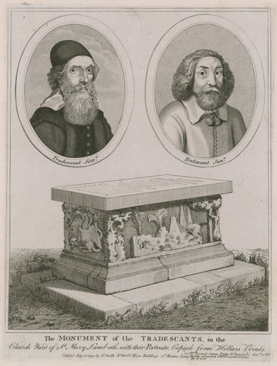 A Kereskedők emlékműve a Szent Mária, Lambeth templomudvarban alkotó: English School