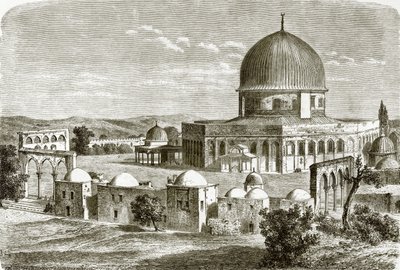 Az Omar mecset - a jeruzsálemi templom helye alkotó: English School