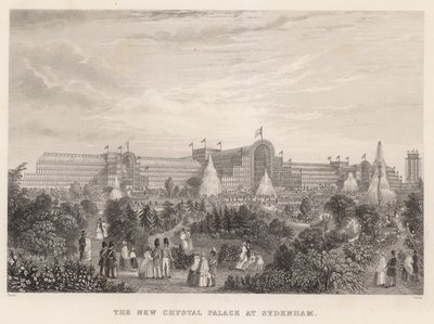 Az új Crystal Palace Sydenhamban alkotó: English School
