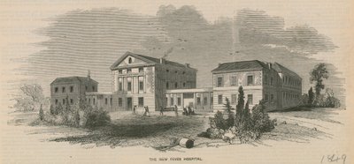 Az új Fever Hospital, London alkotó: English School