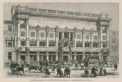 Az Akvarellfestők Intézetének új galériája alkotó: English School