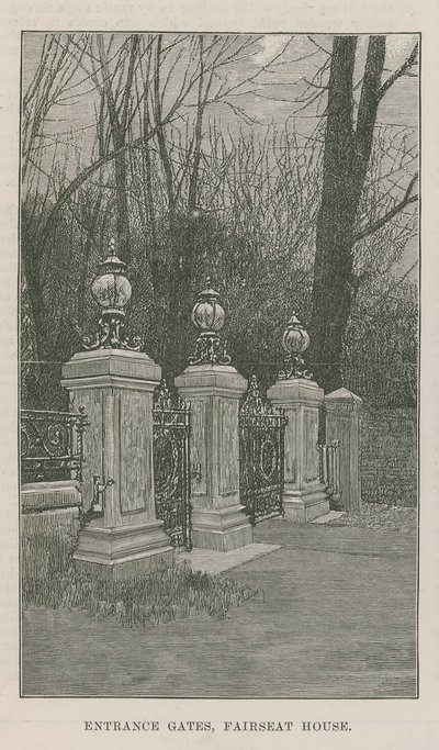 A Highgate új nyilvános parkja: bejárati kapuk, Fairseat House alkotó: English School