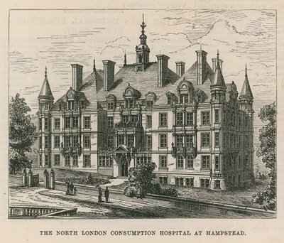 Az észak-londoni fogyasztási kórház Hampsteadben alkotó: English School