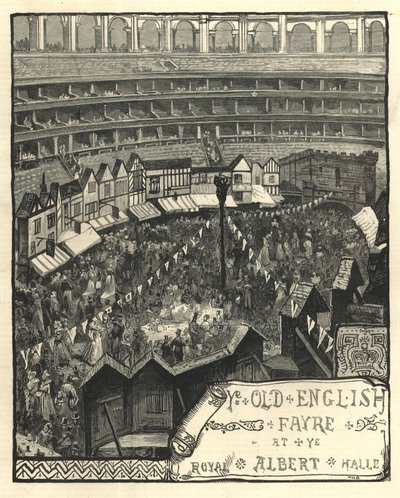 A régi angol tündér a Royal Albert Hallban alkotó: English School