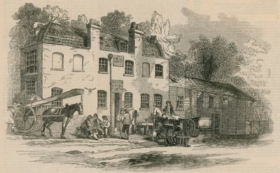 A régi félúti ház, Kensington, London alkotó: English School