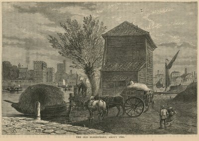 Die alte Pferdefähre von English School