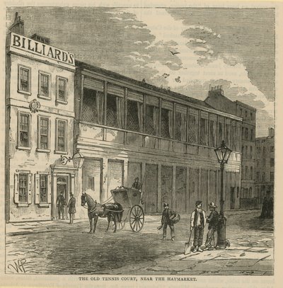 A régi teniszpálya alkotó: English School