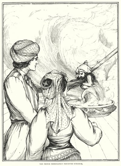 A herceg azonnal észrevette Schaibart alkotó: English School