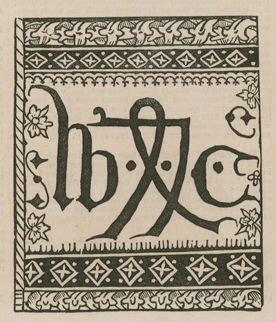 William Caxton nyomdászjegye alkotó: English School
