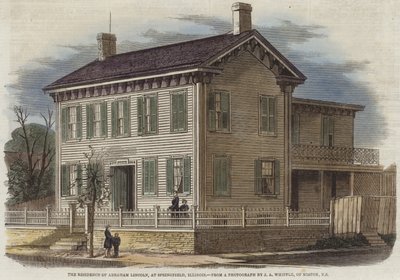 Abraham Lincoln rezidenciája alkotó: English School