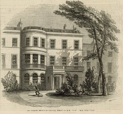 Sir Robert Peel rezidenciája alkotó: English School