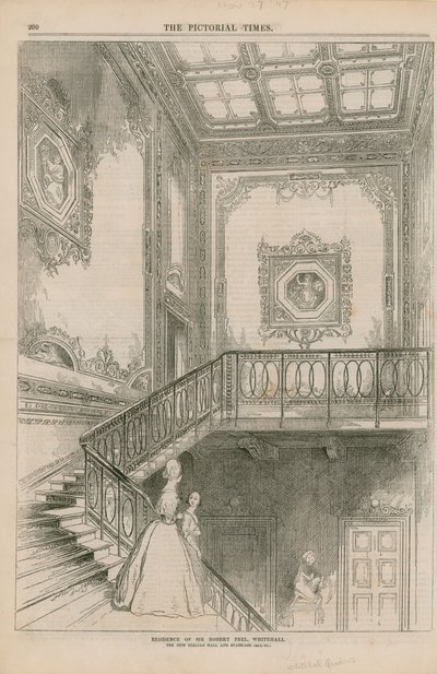 Sir Robert Peel rezidenciája alkotó: English School