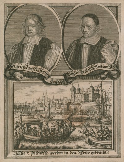 A hét püspök alkotó: English School