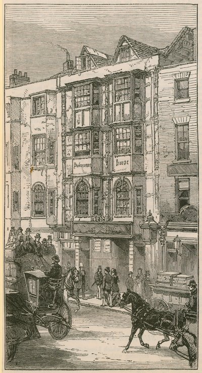 Az úgynevezett Shakespeare-ház az Aldersgate utcában alkotó: English School