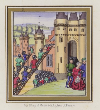 Francis Atremen Oudenarde felvétele (színes metszet) alkotó: English School
