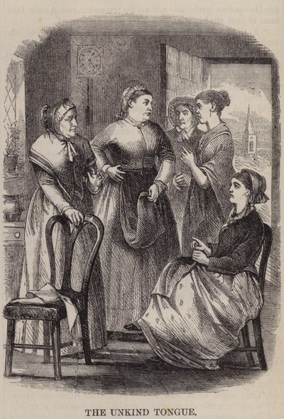 A barátságtalan nyelv (metszet) alkotó: English School