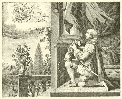 Der junge Mann und seine Katze von English School