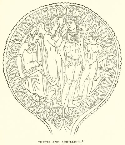 Thetis és Achilles alkotó: English School