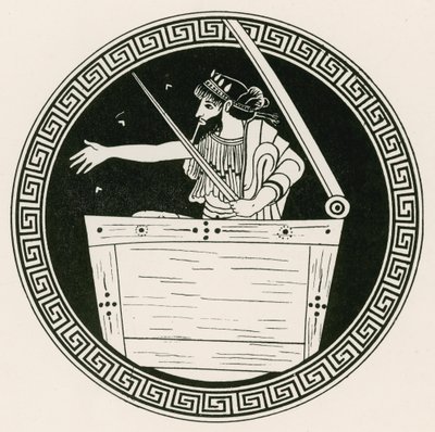 Thoas a mellkasban (metszet) alkotó: English School
