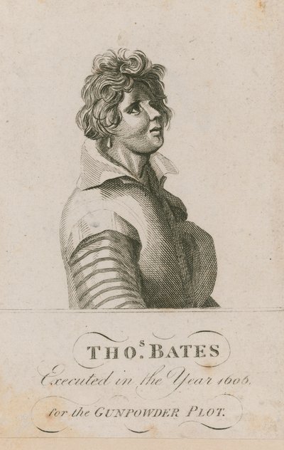 Thomas Bates, akit 1606-ban végeztek ki a puskaporos összeesküvés miatt alkotó: English School