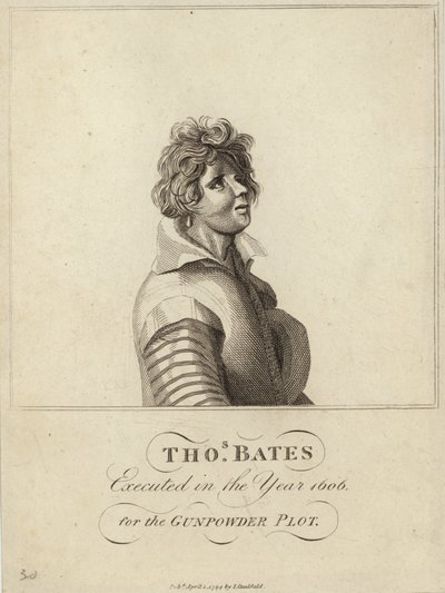 Thomas Batest 1606-ban végezték ki a puskaporos összeesküvés miatt alkotó: English School