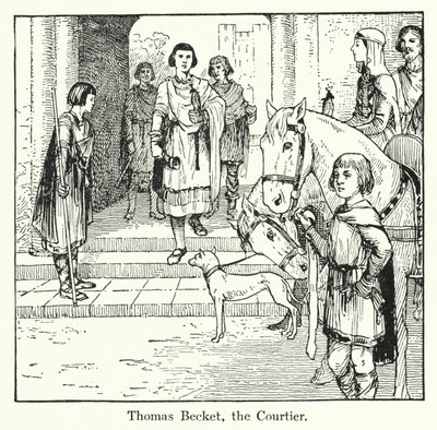 Thomas Becket, az udvaronc alkotó: English School