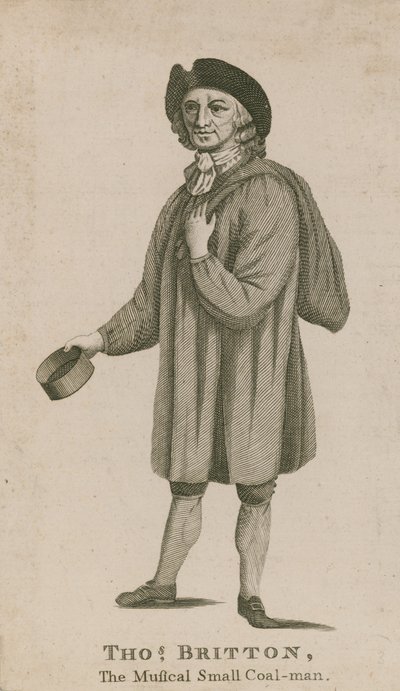Thomas Britton, a zenés kis szénember alkotó: English School