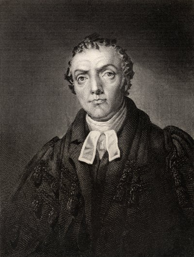 Thomas Chalmers, a National Portrait Gallery II. kötetéből, 1820 körül alkotó: English School