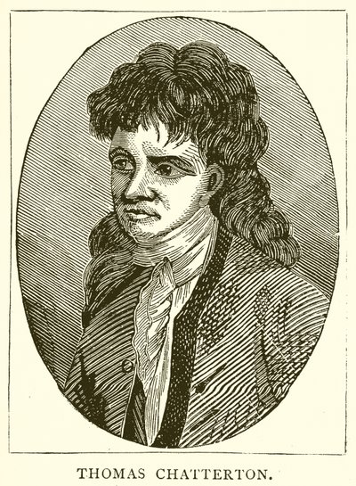 Thomas Chatterton alkotó: English School