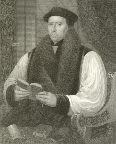 Thomas Cranmer, Canterbury érseke alkotó: English School
