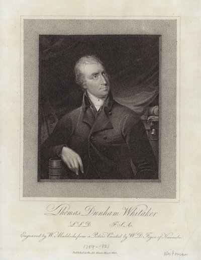 Thomas Dunham Whitaker alkotó: English School