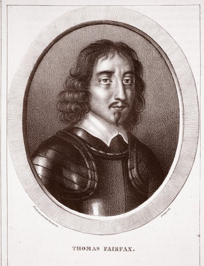Thomas Fairfax, Delaporte-nak tulajdonítva, de Ducarme metszete alkotó: English School