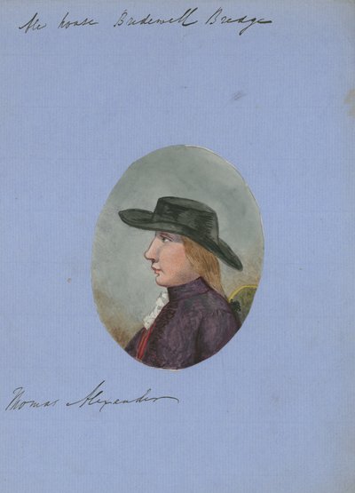 Thomas Hependen, a ház, Bridewell Bridge (wc papíron) alkotó: English School