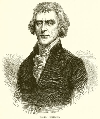 Thomas Jefferson alkotó: English School