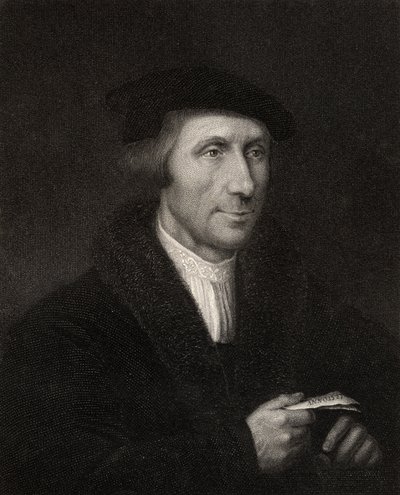Thomas Linacre, vagy Lynaker, H. Cook metszete a "The National Portrait Gallery, Volume III" című, 1820 körül kiadott kötetből. alkotó: English School