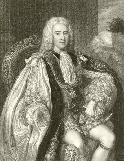 Thomas Pelham, Newcastle hercege alkotó: English School