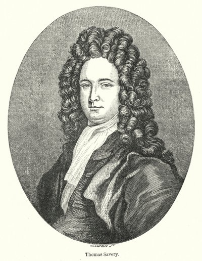Thomas Savery (metszet) alkotó: English School